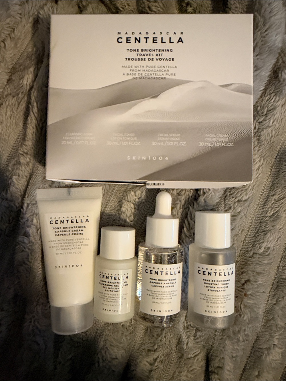 Madagascar Centella Tone Brightening Travel Kit - Cream